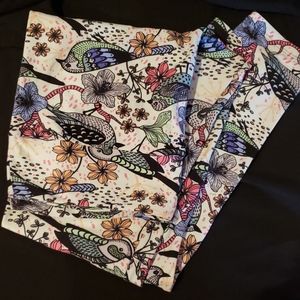 Lularoe TC bird leggings